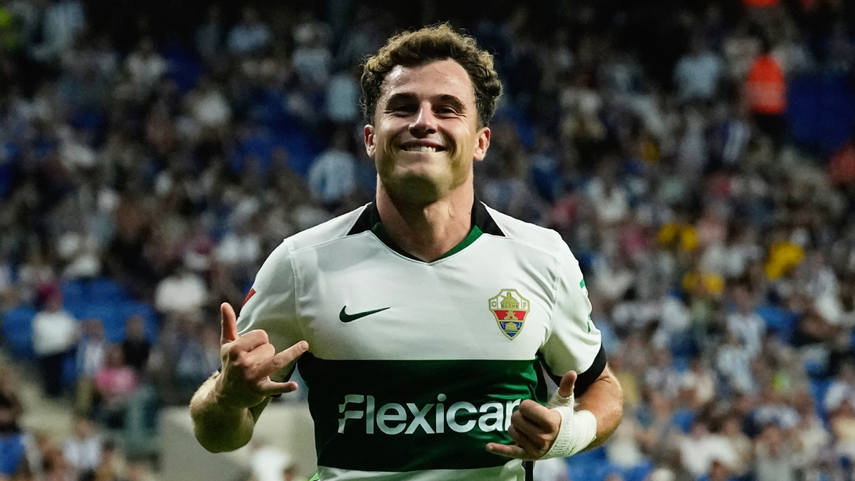 Gol de Germán Valera (1-3) en el Espanyol 1-3 Elche