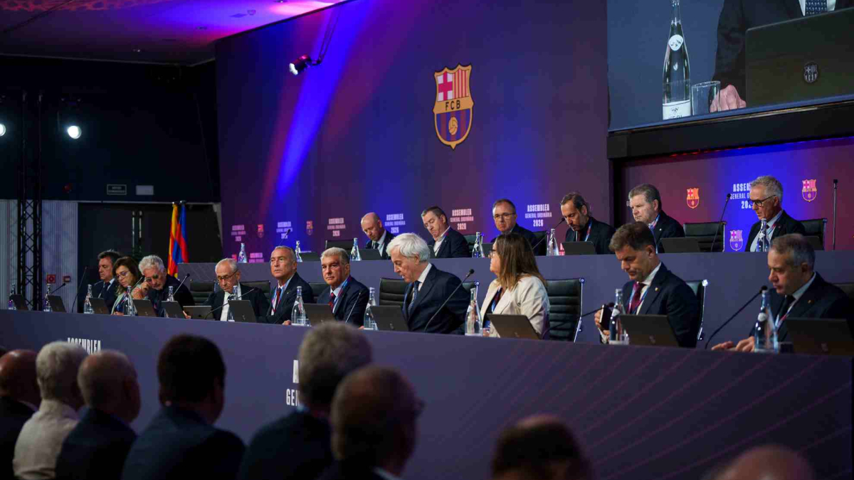 La Asamblea del Barça aprueba los históricos números del ejercicio 25-26 y el presupuesto de la 26-27