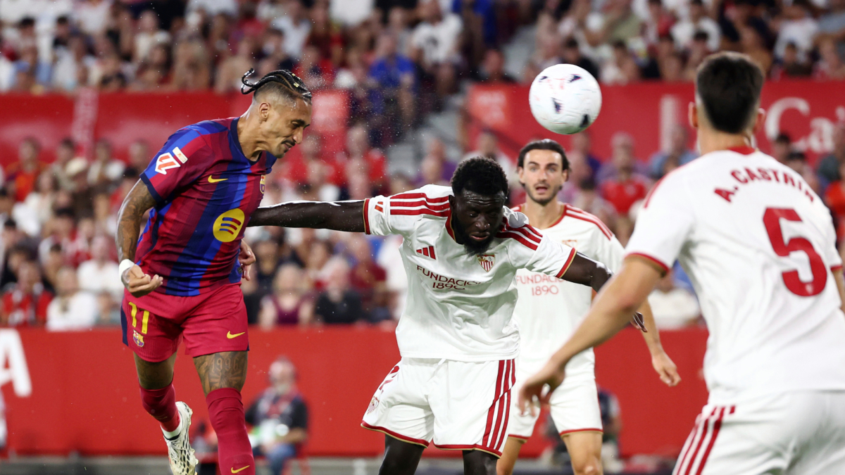 Gol de Raphinha (1-2) en el Sevilla 1-3 Barcelona
