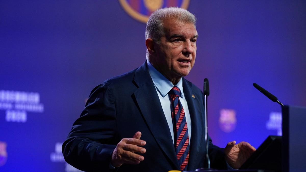 Laporta: "El Atlético se ha hecho el ofendido con Julián Álvarez y al final se ha quitado la careta"