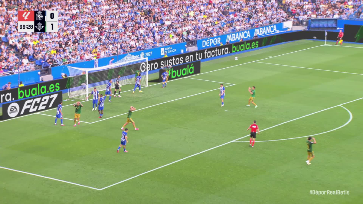  Deportivo 1-1 Betis | LaLiga EA Sports (J7) 