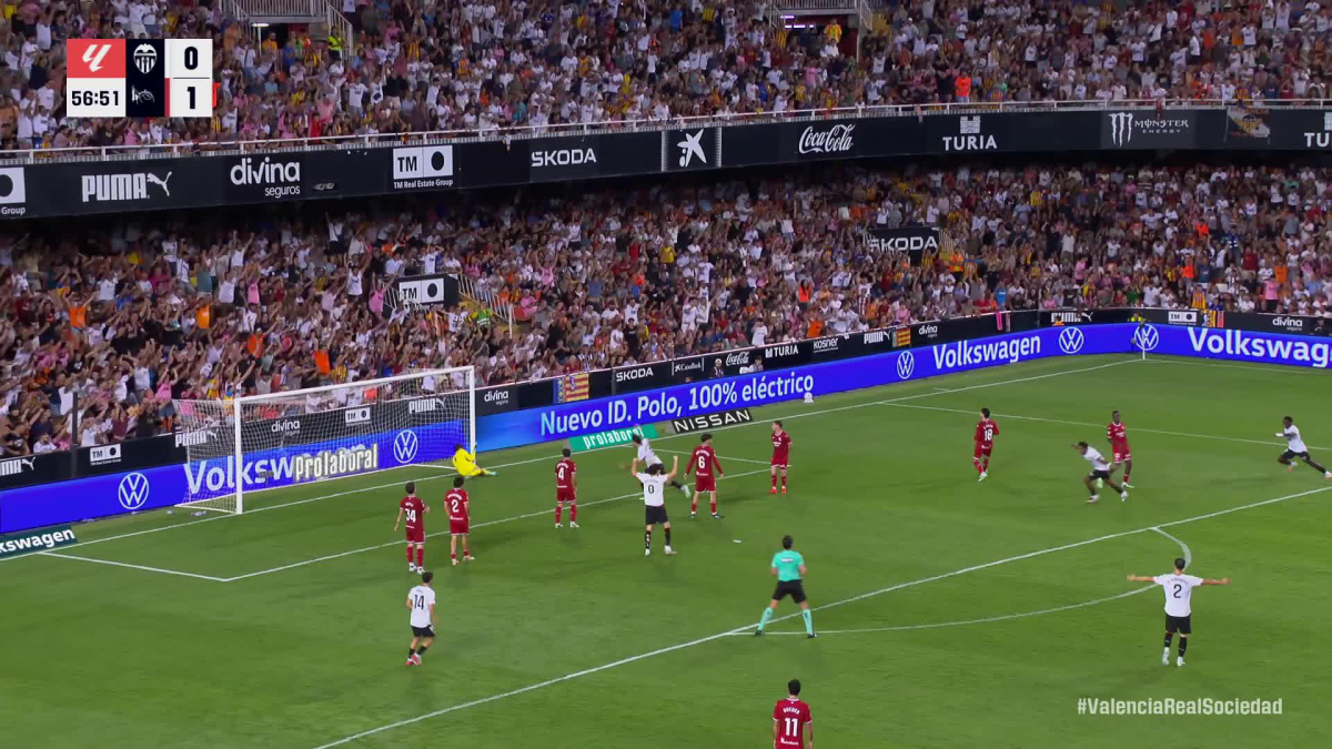  Valencia 2-3 Real Sociedad | LaLiga EA Sports (J7) 