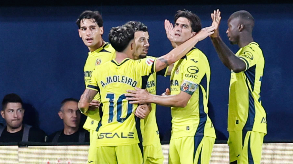 Gol de Moleiro (2-1) en el Villarreal 3-1 Levante