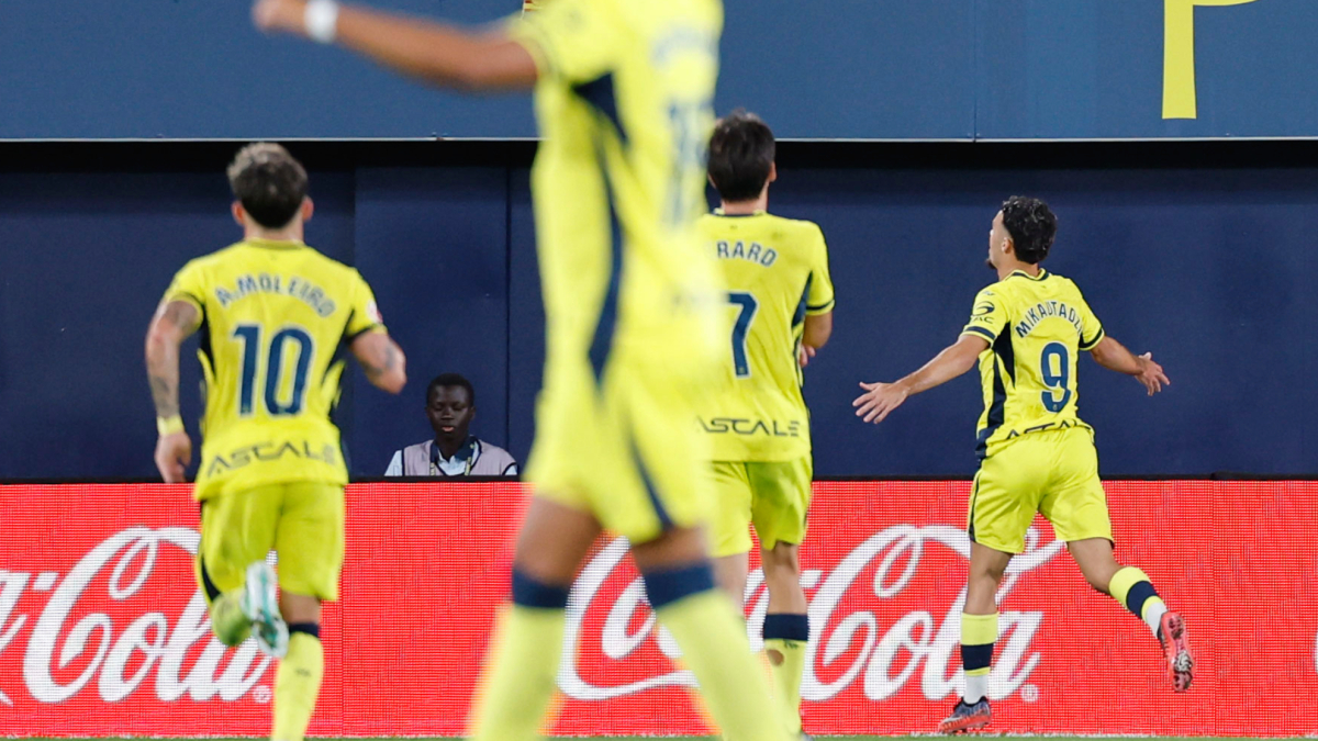 Gol de Mikautadze (3-1) en el Villarreal 3-1 Levante