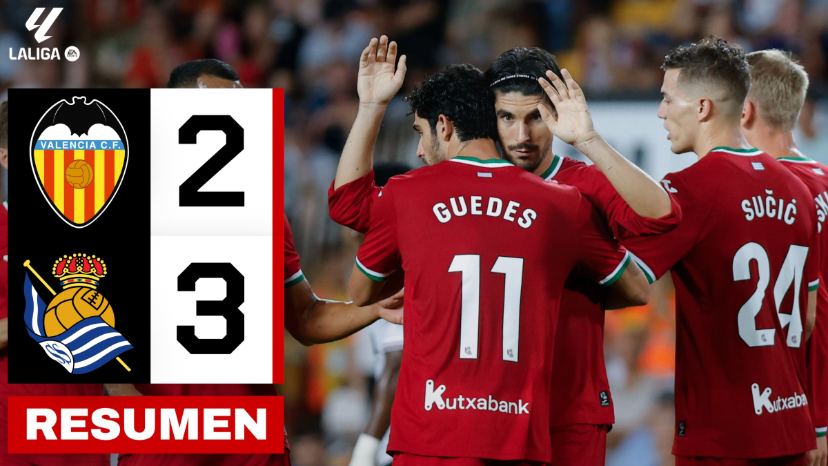Valencia 2-3 Real Sociedad | LaLiga EA Sports (J7)