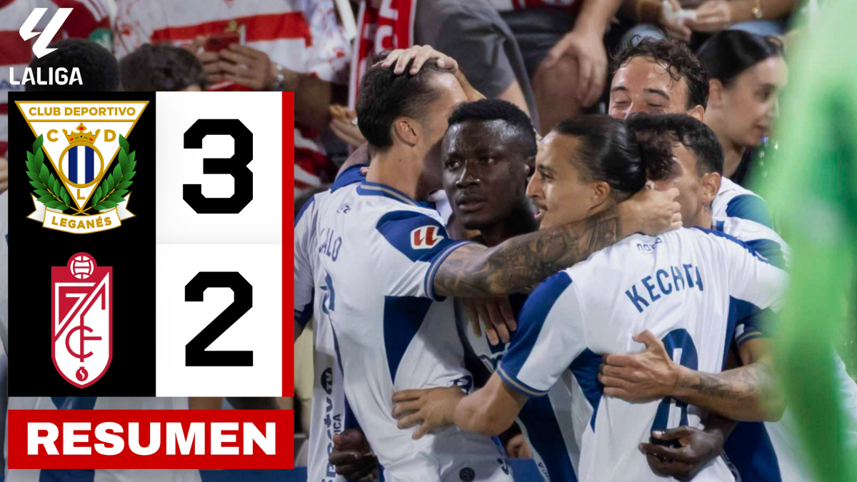 Leganés 3-2 Granada | LaLiga Hypermotion (J6)