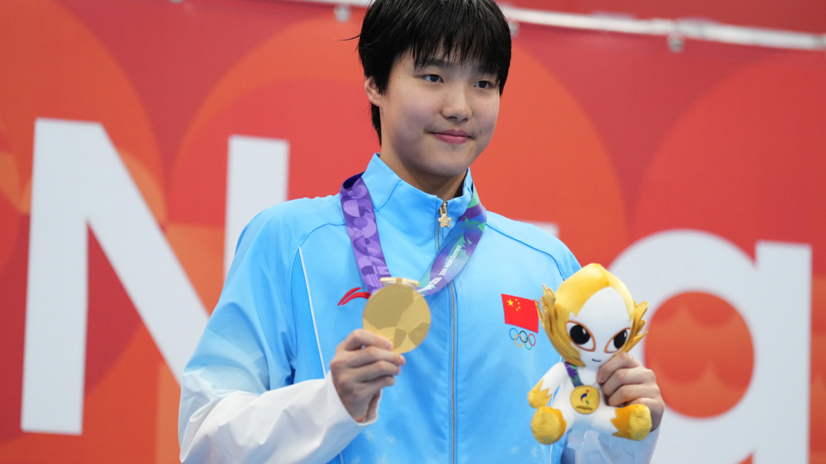  Yu Zidi acaricia su primer récord mundial absoluto a los 13 años 