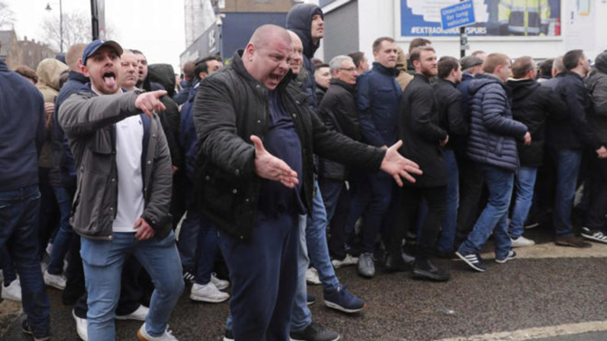  Quedaron para una pelea entre ultras y se encontraron una sorpresa que no esperaban 
