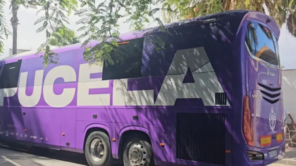  Un menor marroquí viajó durante horas en el eje de las ruedas del autobús del Real Valladolid al regreso de Ceuta 