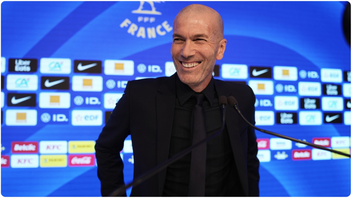 ¡Les Blues han llegado a Clairefontaine! Comienza la era Zinedine Zidane