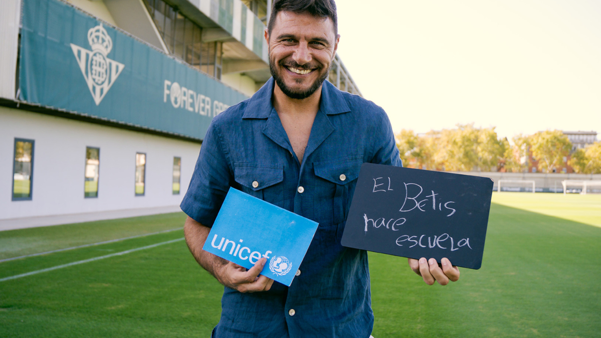 El Betis y UNICEF se unen para impulsar el acceso a la educación