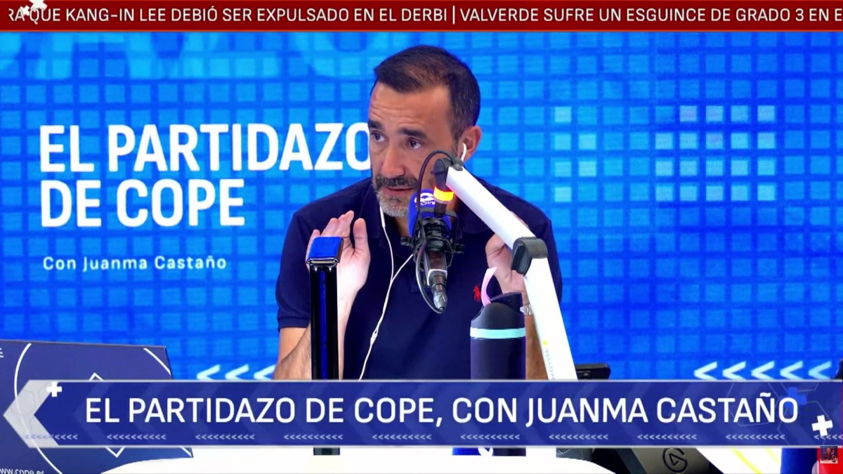  Juanma Castaño pide perdón pero se reafirma en su mensaje contra Real Madrid TV<br> 