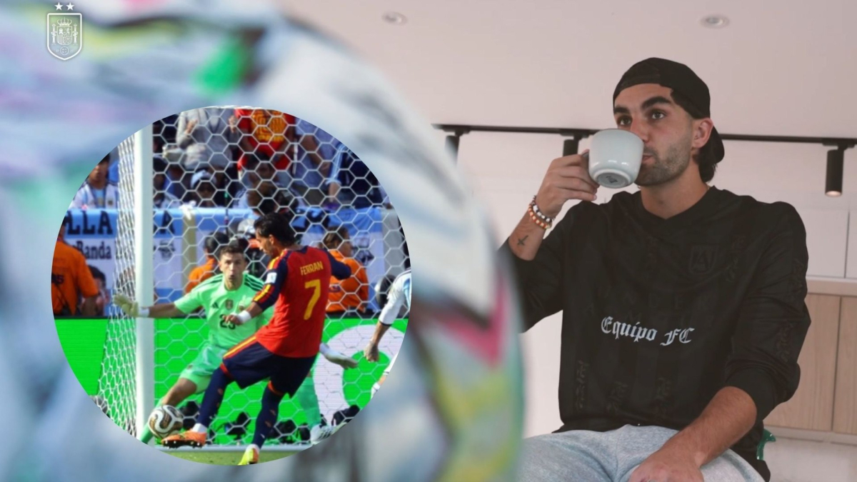Ferran, sobre su gol con España: "Se me hizo como un silencio..."