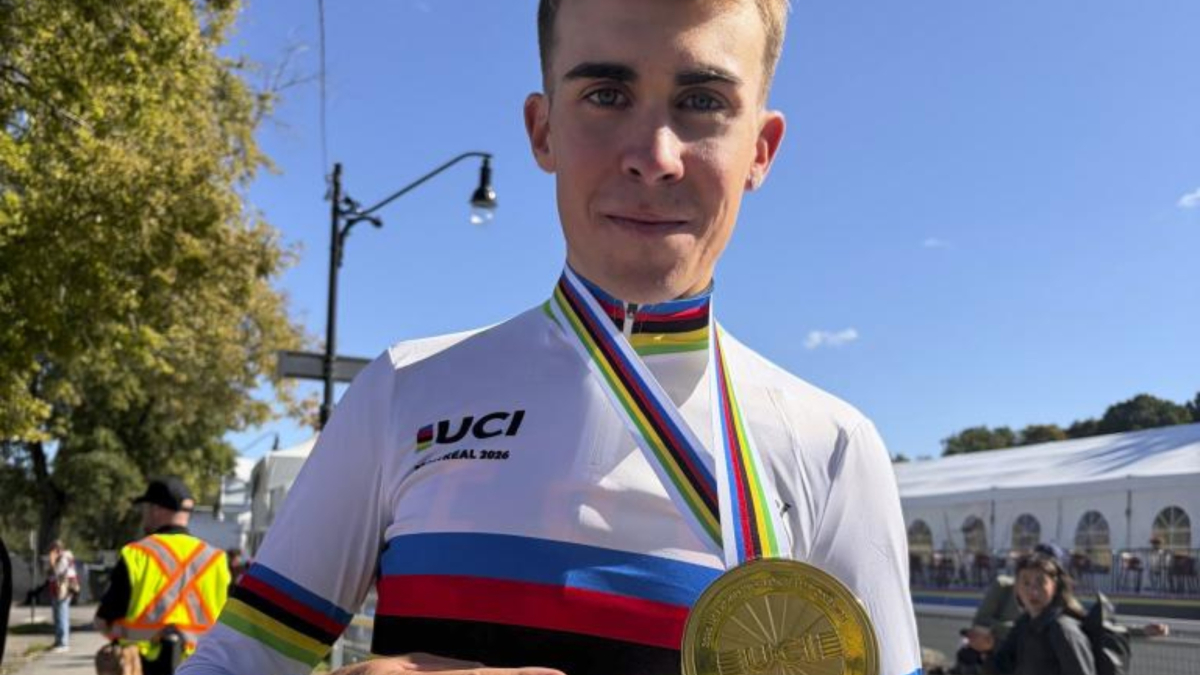Benja Noval pinta Montreal de arcoíris: ¡doblete histórico de la nueva joya del ciclismo mundial!