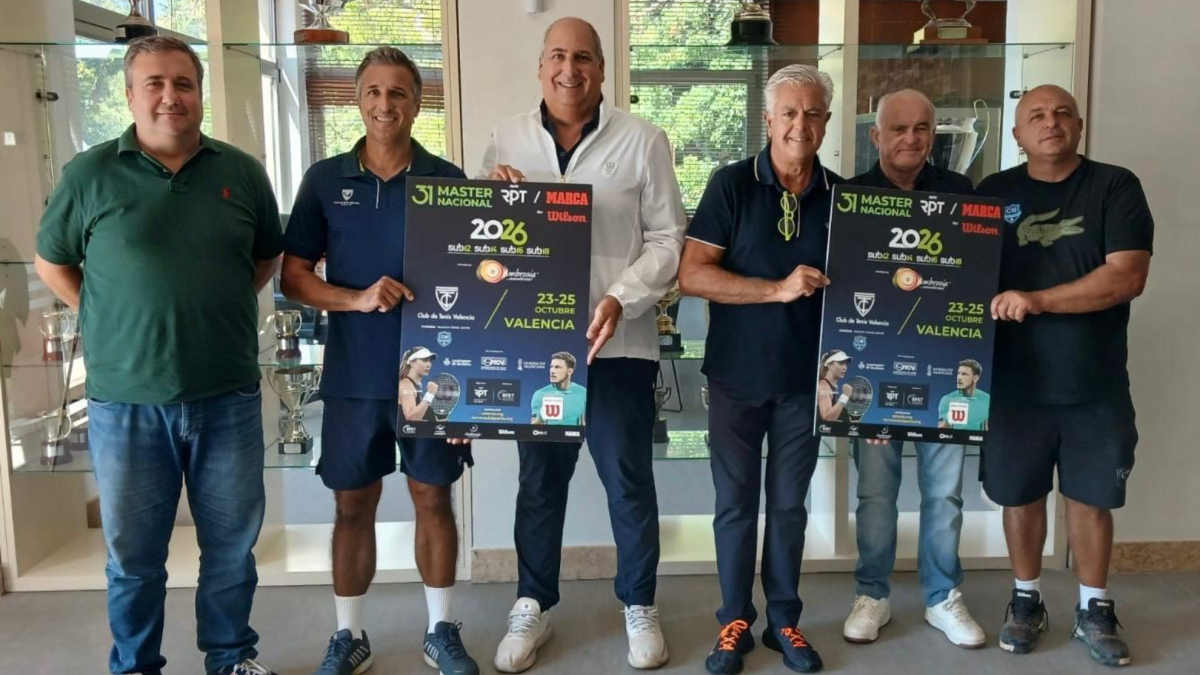 Valencia acoge el 31° Master Nacional RPT – MARCA Sub16 by Wilson – MARCA