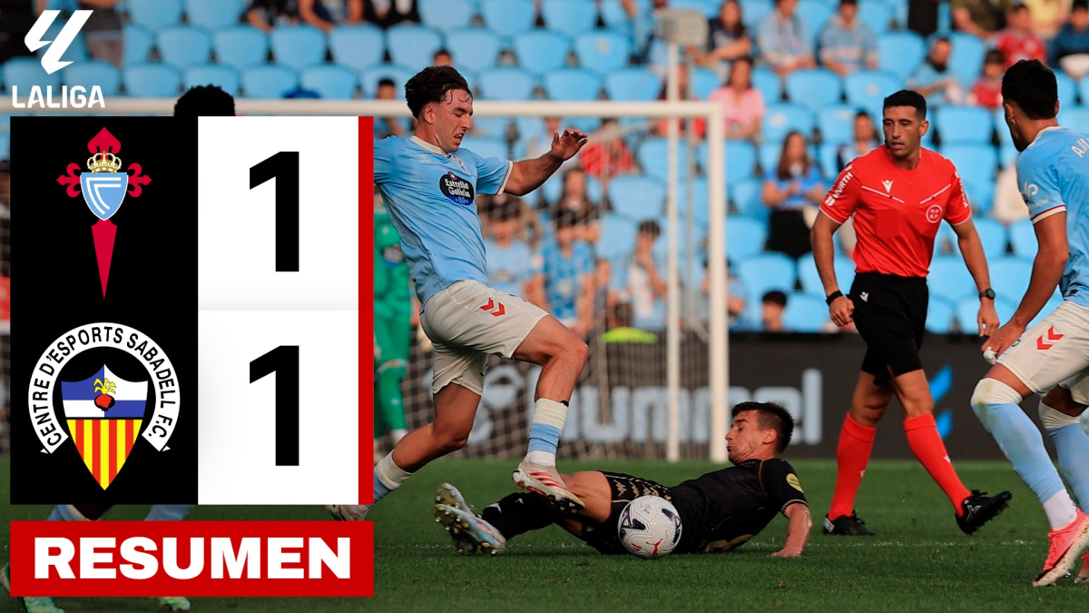 Celta Fortuna 1-1 Sabadell I Resumen
