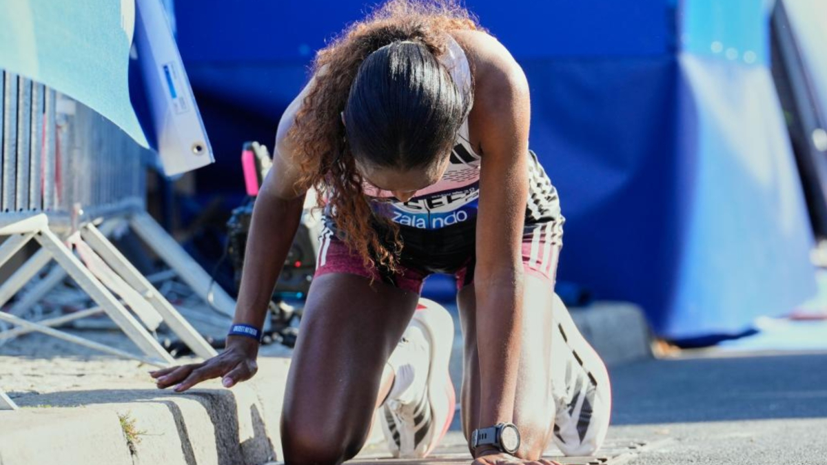 Assefa acabó el maratón de Berlín con una rotura parcial del tendón de Aquiles