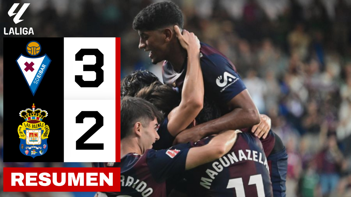 Eibar 3-2 Las Palmas | Resumen