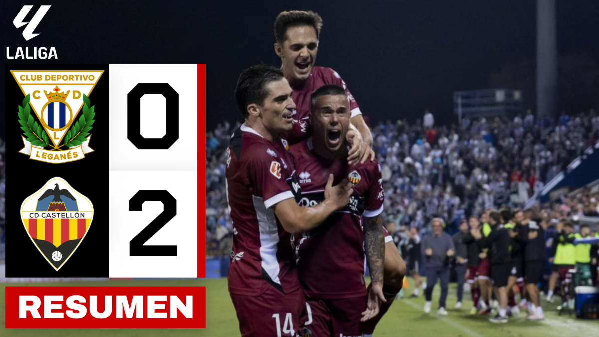 Leganés 0-2 Castellón | Resumen
