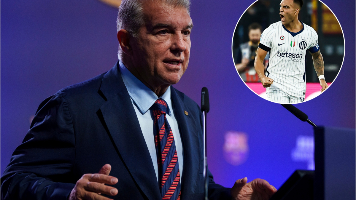 Laporta: «Queríamos a Lautaro a toda costa para el Barça»