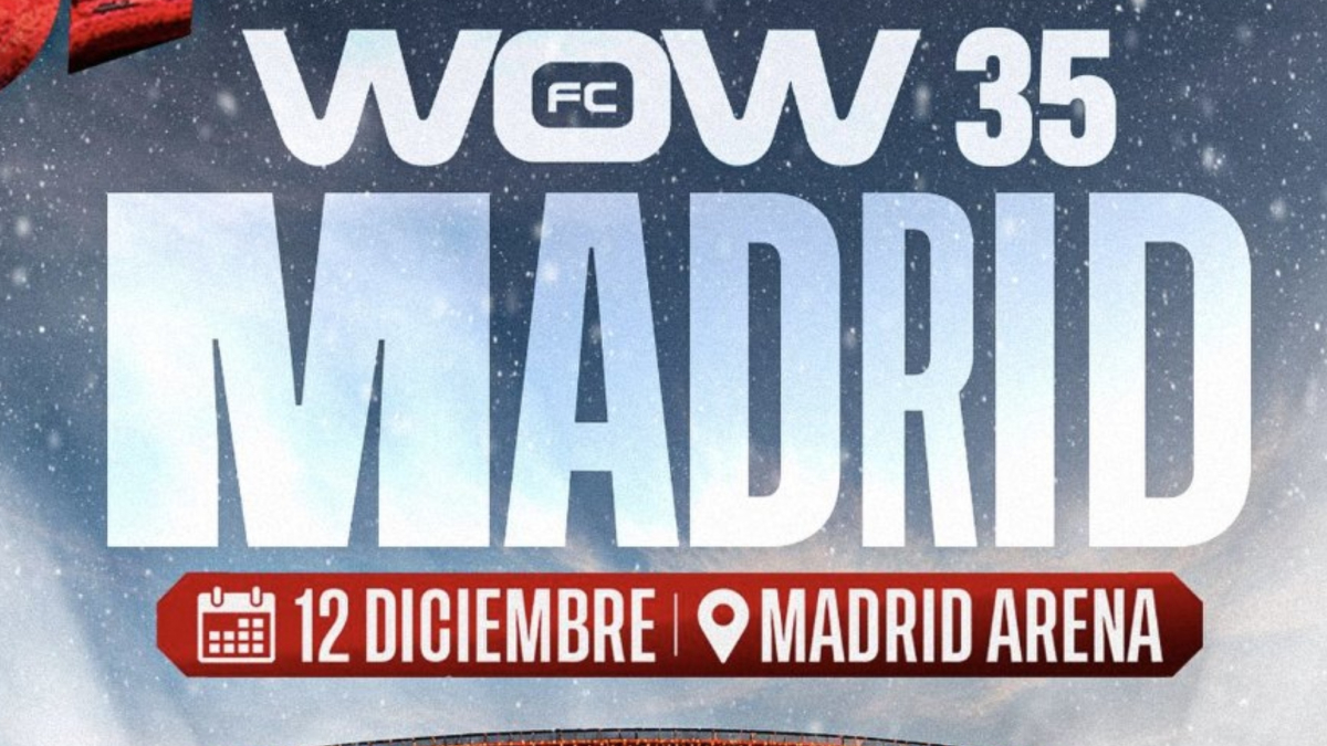 WOW FC cerrará el año con WOW 35 en Madrid