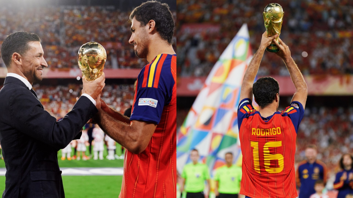Un abrazo para la historia del fútbol español