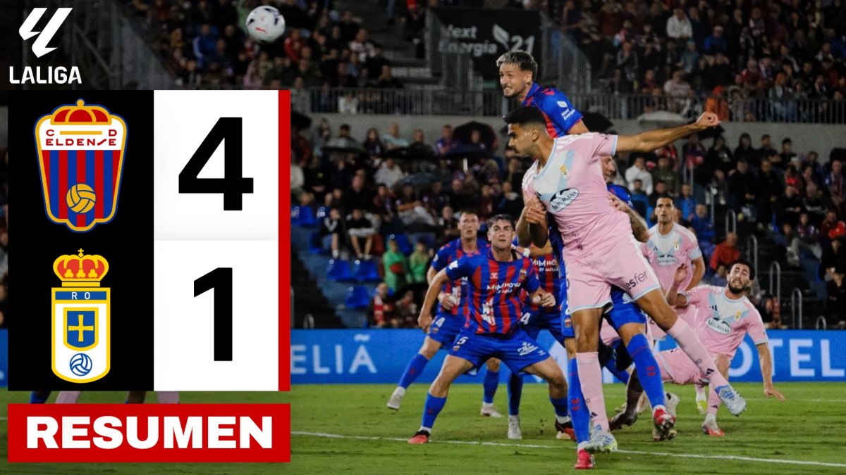 CD Eldense 4-1 Real Oviedo | Resumen