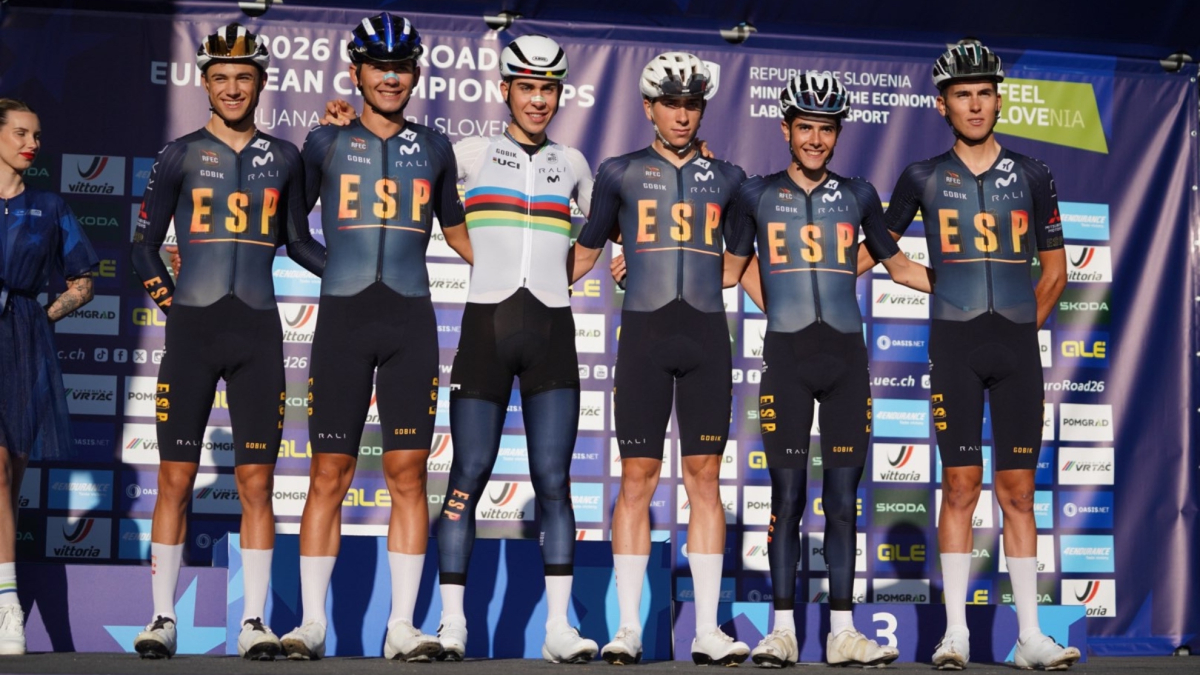 Photo: marca.com Aitor Martínez secures silver for Spain at Junior European Cycling Championships