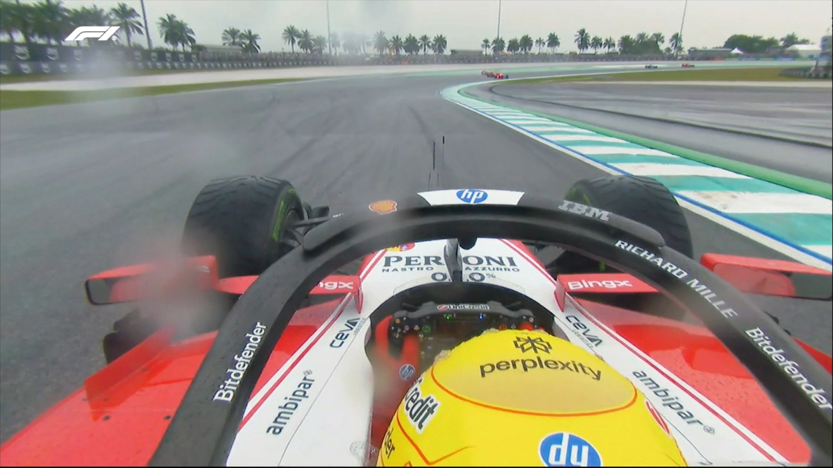 Apagón histórico en la F1