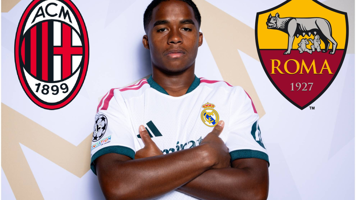 AC Milan Join Roma in Race to Sign Real Madrid's Endrick on Loan in January