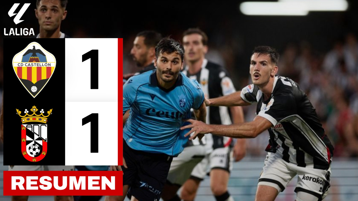 Castellón 1-1 AD Ceuta | Resumen LaLiga Hypermotion