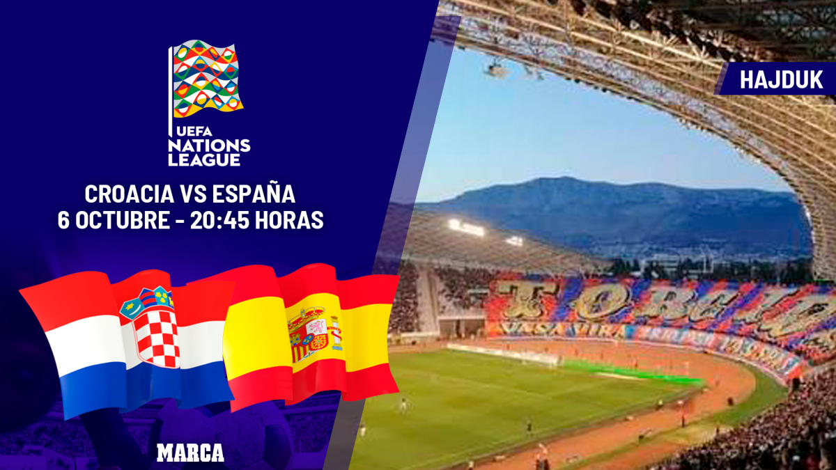 Photo: MARCA Spain faces Croatia in UEFA Nations League match in Split