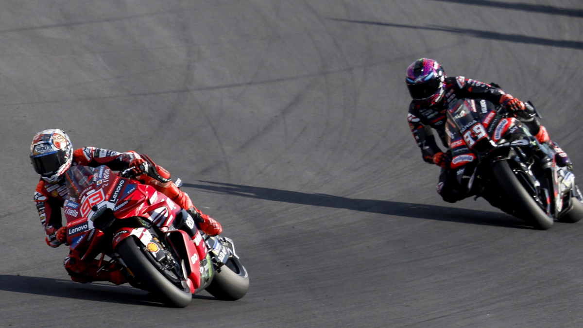 Libres y Practice de MotoGP del GP de Indonesia: horario y dónde ver hoy en TV y online a Márquez y Jorge Martín