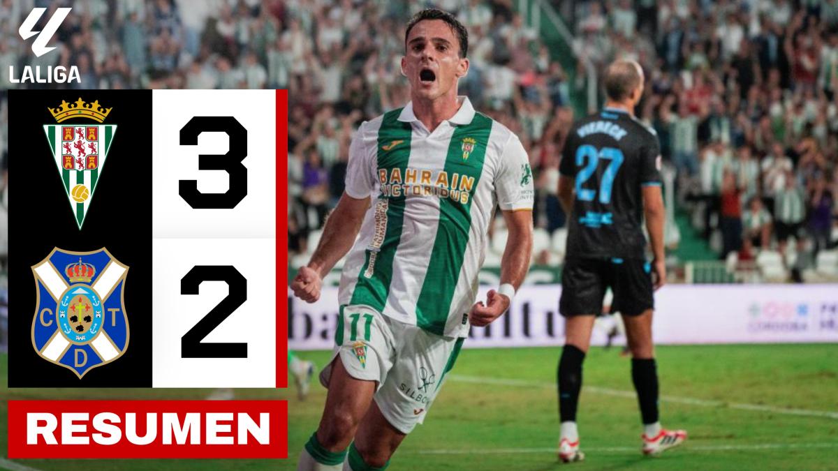 Córdoba 3-2 Tenerife | Resumen