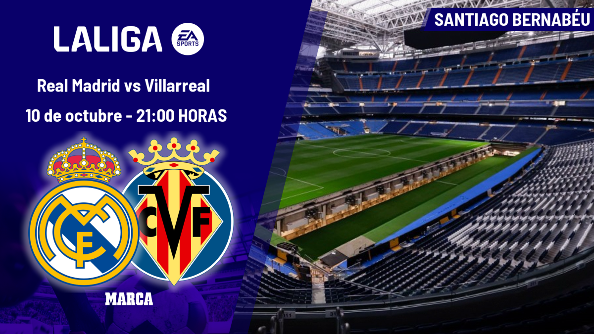 Real Madrid - Villarreal dónde ver