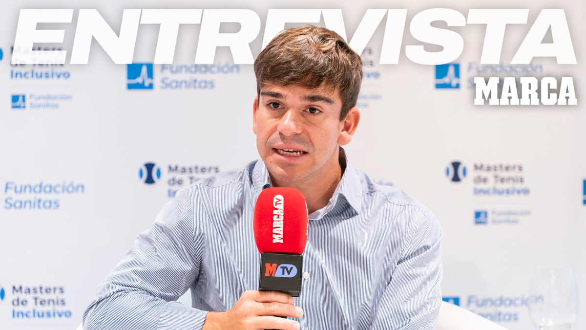 Martín de la Puente: «En una pista de tenis no hay diferencias: vamos a jugar al tenis»