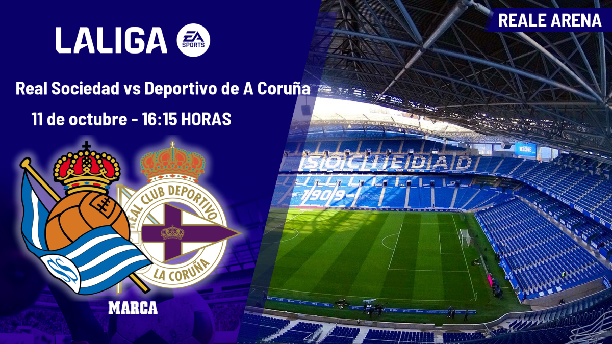Real Sociedad - Deportivo dónde ver