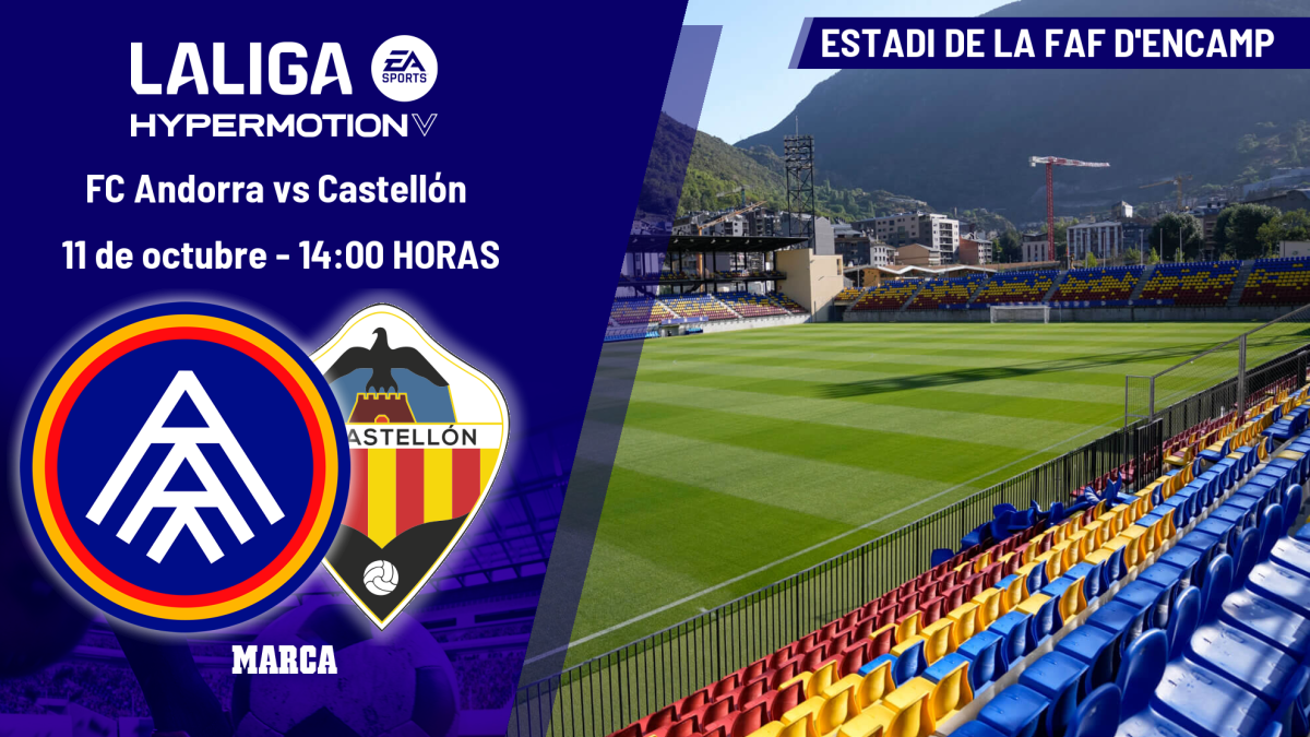 Andorra - Castellón dónde ver