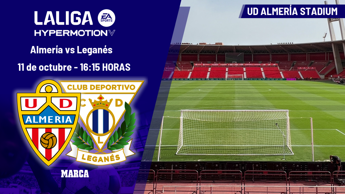 Almería - Leganés dónde ver