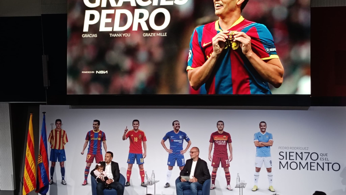 Pedro, en su despedida: "Era impensable imaginar todo lo que he vivido"