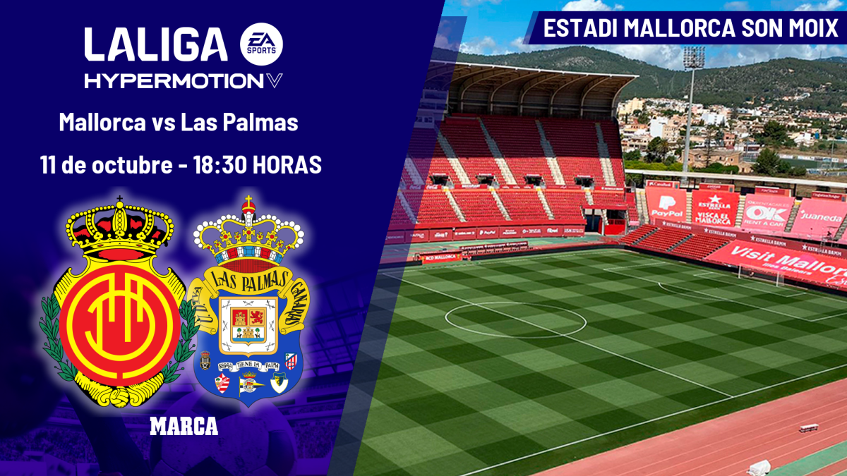 Mallorca - Las Palmas dónde ver