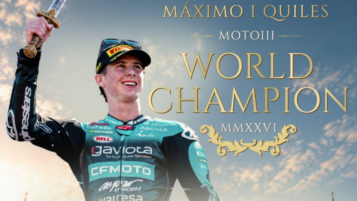 Máximo I: Quiles, el Gladiator de Moto3