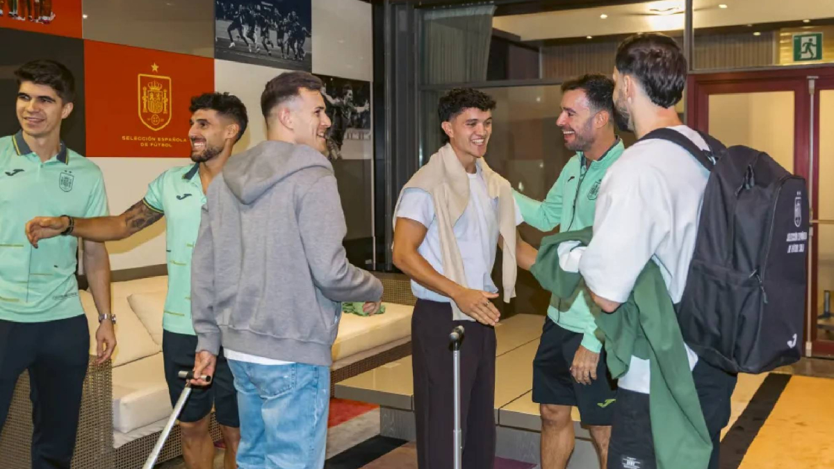 La Selección se ha concentrado hoy en Las Rozas