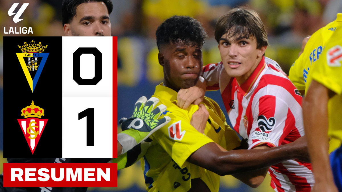 Cádiz 0-1 Sporting | Resumen