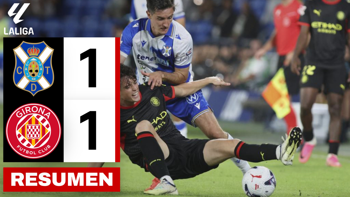 Tenerife 1-1 Girona | Resumen