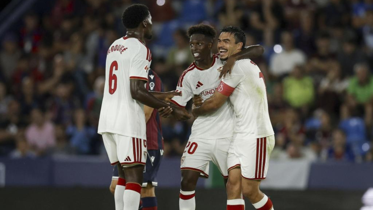 Gol de Felix Correia (0-2) en el Levante x-x Sevilla
