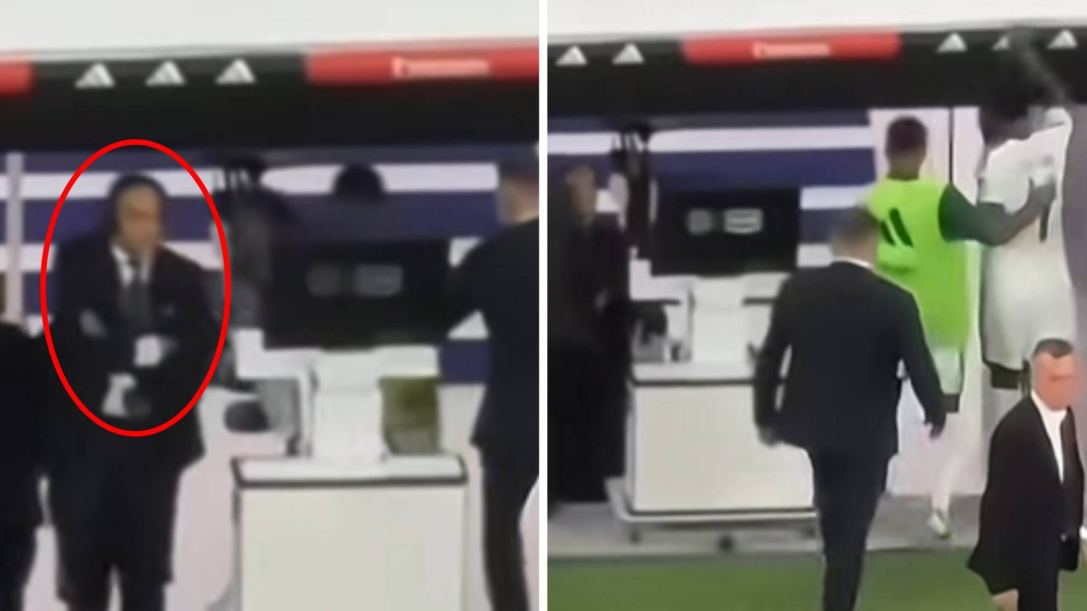 Vinicius empujó a un empleado de LaLiga de camino al vestuario: ¡ni Endrick pudo pararle!