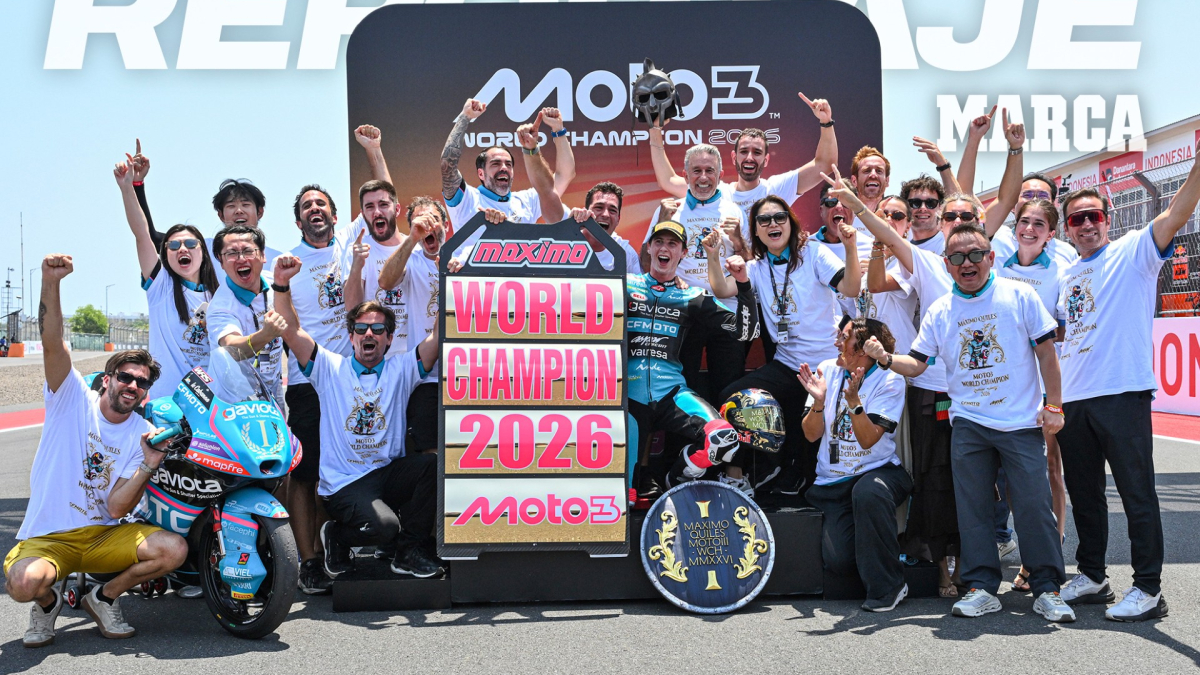 Moto3 champion Máximo Quiles praised for talent and adaptability