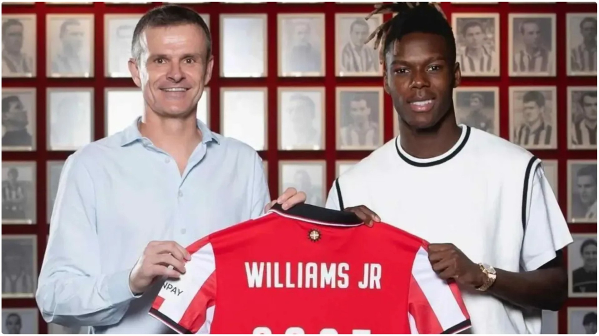 Félix Tainta says Nico Williams talks failed over registration
