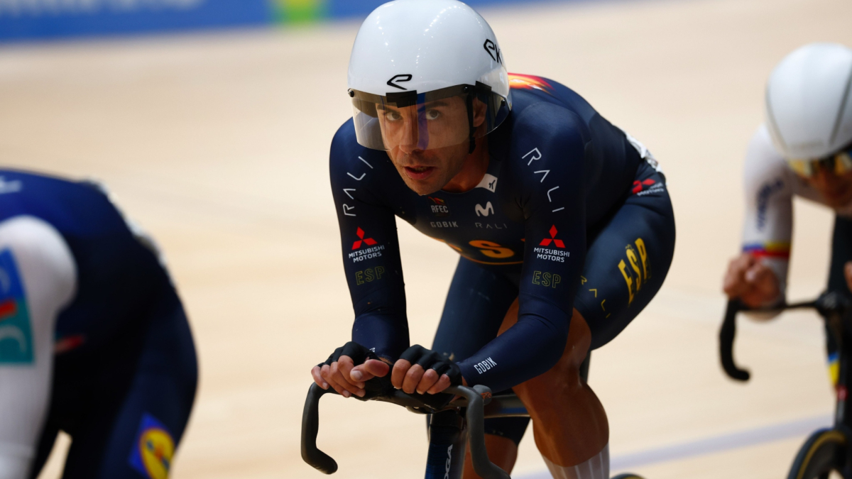 Sebastián Mora se queda a dos puntos del bronce mundial en ómnium